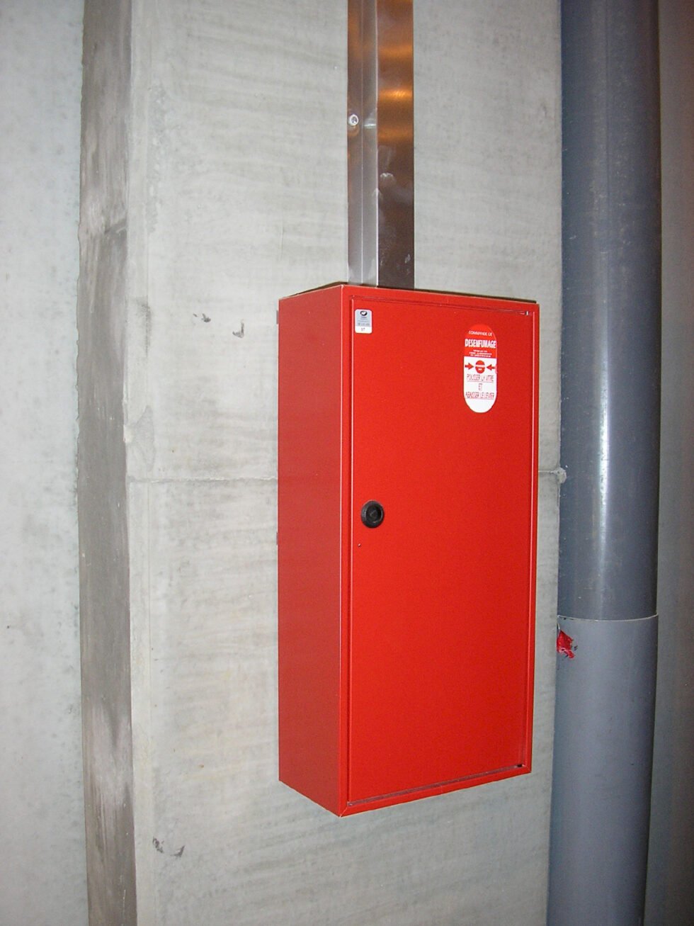 coffret monozone de désenfumage naturel local de charge bâtiment logistique Vienne 38