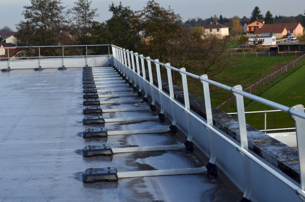 Vérification d'un garde corps autoportant en aluminium albea tournus 71