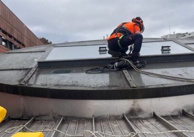 Chu de limoges 87-remplacement de joint de verrieres chassis de desenfumage naturel