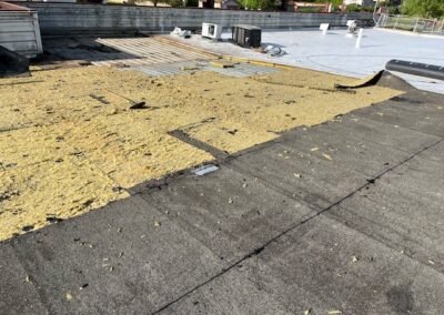 Démontage ancienne isolation