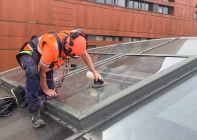 Interention sur verriere