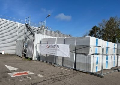 livraison des matériaux