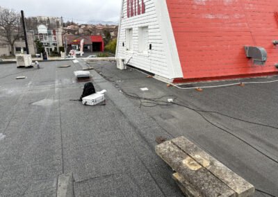 toiture buffalo grill en étanchéité bitumineuse avant