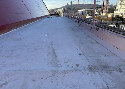 toiture côté ouest terminée en TPO 18 10 de chez BAUDER